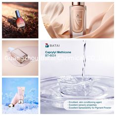 Ekologi ramah Khusus Kimia Caprylyl Methicone / minyak silikon volatil untuk formulasi tabir surya