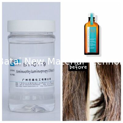 Minyak silikon kelas kosmetik: Bahan Kimia Perawatan Rambut Deterjen Bahan Sampo Baku Kosmetik Amodimethicone BT-6179