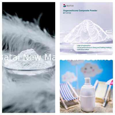 BT-9102 Bubuk Silikon Terdiri Dari Vinil PDMS Metikon Silsesquioxane Crosspolymer