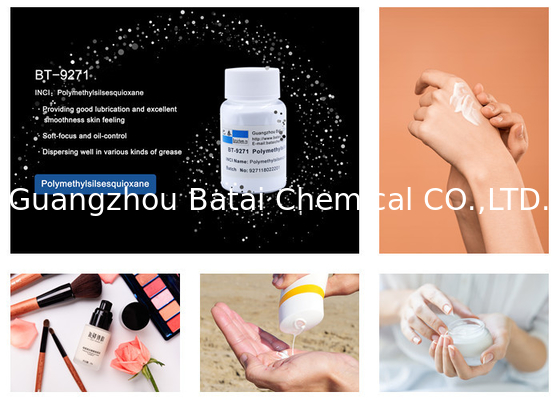 Kosmetik Kelas Polymethylsilsesquioxane untuk tabir surya Meningkatkan perlindungan UV dengan halus, matte akhir