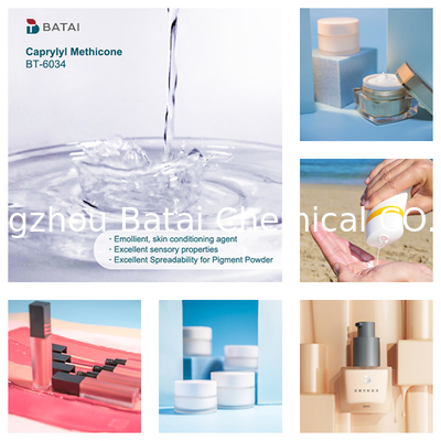 Silikon Emollients Caprylyl Methicone untuk Perawatan Kulit &amp; Perawatan Rambut Formulasi