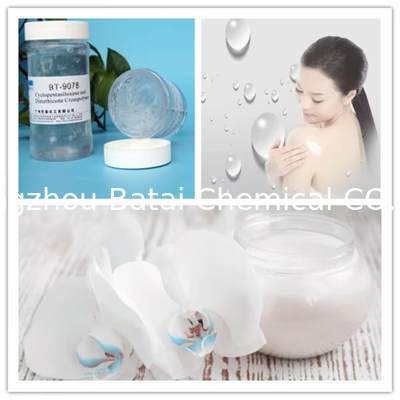 TDS BT-9078 Siklik Siloxane Jenis Dalam Rumus Produk Perawatan Pribadi Bahan Kimia Harian
