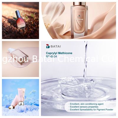 Ekologi ramah Khusus Kimia Caprylyl Methicone / minyak silikon volatil untuk formulasi tabir surya