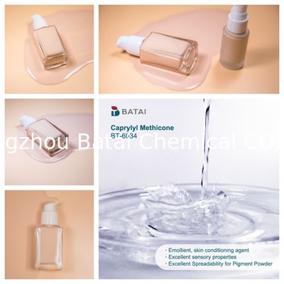 Caprylyl Methicone Methicone Derivative untuk BB Cream Refractive Index n/20D 1.4000 1.4200