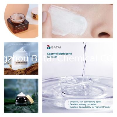 Silikon Fluid Caprylyl Methicone Disperse Pigment dengan nomor CAS 17955-88-3