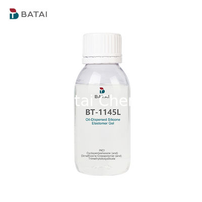 BT-9145 Campuran elastomer silikon untuk bahan kimia sehari-hari dengan rasa tidak berminyak dan kelancaran tahan lama CAS 541-02-6