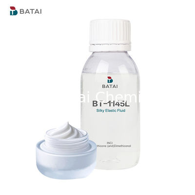 BT-9145 Campuran elastomer silikon untuk bahan kimia sehari-hari dengan rasa tidak berminyak dan kelancaran tahan lama CAS 541-02-6