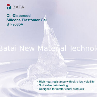 Gel Elastomer Silikon Bebas D5 dengan Hasil Akhir Matte untuk Lip Mud