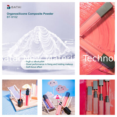 Bubuk Silikon Kelas Kosmetik Vinyl Dimethicone Methicone Silsesquioxane Crosspolymer Untuk Tabir Surya